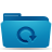 Backup, Blue, Folder Icon