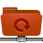 Backup, Folder, Red, Remote Icon