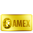 Amex, Bank, Card, Credit, Gold Icon