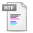 File, Rtf Icon