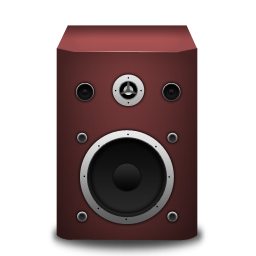 Red, Speaker Icon