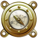 Compass, Icon, Nautilus Icon