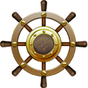 Icon, Nautilus, Ship, Steering, Wheel Icon