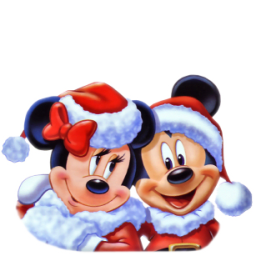 , Christmas, Icon, Mickey, Mouse Icon