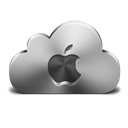 Apple, Cloud, Icon, Silver Icon