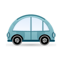 Blue, Car, Icon Icon