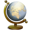 Globe, Icon, Nautilus Icon