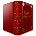 Book, Icon, Jules, Verne Icon