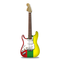 Guitar, Reggae, Stratocastor Icon