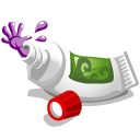 Monster, Toothpaste Icon