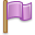 Flag, Purple Icon