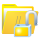 Folder, Unlock Icon