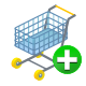 Add, Cart, Ecommerce, Shopping Icon