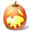 Halloween, Hysterical, Jack, Lantern, Pumpkin Icon