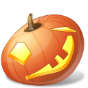 Halloween, Jack, Lantern, Pumpkin, Wink Icon