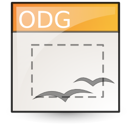 Application, Vnd.Oasis.Opendocument.Drawing Icon