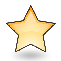 Emblem, New, Star Icon