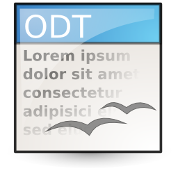 Application, Vnd.Oasis.Opendocument.Text Icon