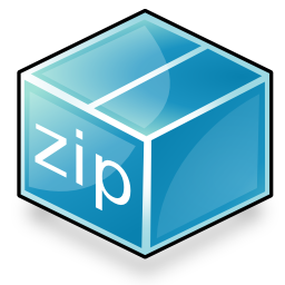 Application, Zip Icon