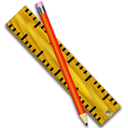 Measure, Pen, Ruler Icon