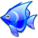 Animal, Blue, Fish Icon