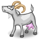 Animal, Goat Icon