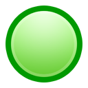 Ball, Green Icon