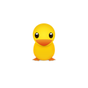 Animal, Bird, Ducky, Twitter, Yellow Icon