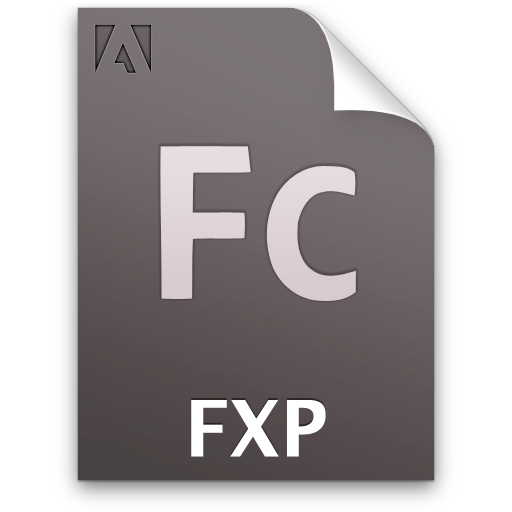 Document, Fc, File, Fxp Icon