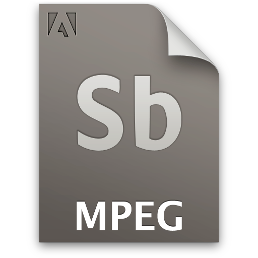 Document, File, Mpeg, Sb, Secondary Icon