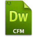 Cfm, Doc, Document, File Icon