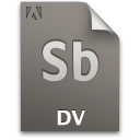 Document, Dv, File, Sb, Secondary Icon