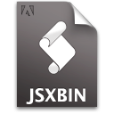 Document, Extendscript, File, Jsxbin Icon