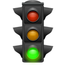 Go, Green, Light, Traffic Icon