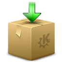 Ark, Arrow, Box, Download, Kde, Package Icon