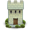 Castle, Fortress, Tower Icon