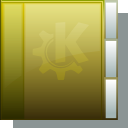 Folder, Gold Icon