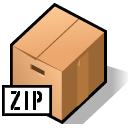 Archive, Beos, Zip Icon