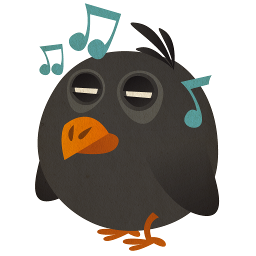 Bird, Music, Songbird Icon