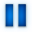 Blue, Pause Icon