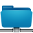 Blue, Folder, Remote Icon