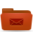 Folder, Mails, Red Icon