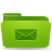 Folder, Green, Mails Icon