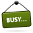 Busy, Sign Icon