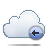 Back, Cloud Icon