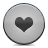 Button, Grey, Heart Icon