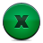 Button, Close, Green Icon