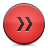 Button, Fastforward, Red Icon