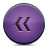 Button, Rewind, Violet Icon