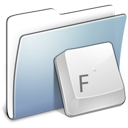 Folder, Fonts, Graphite, Smooth Icon